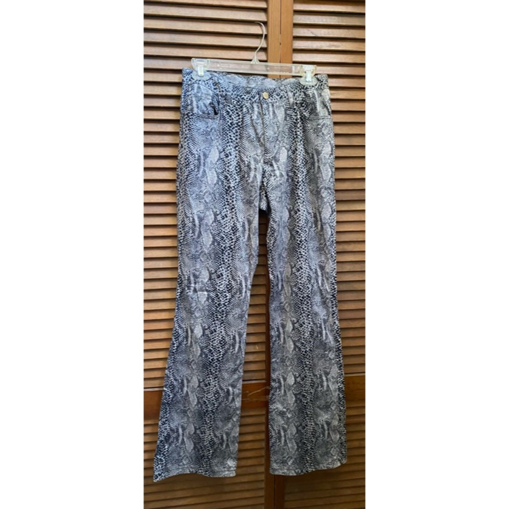 Snake Skin Print Pants